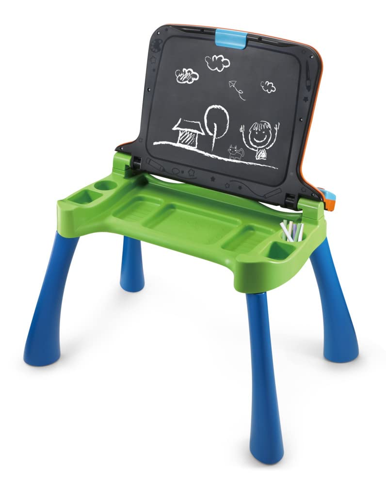 VTech 80-540904 5-in-1 Escritorio de Juegos, Multicolor