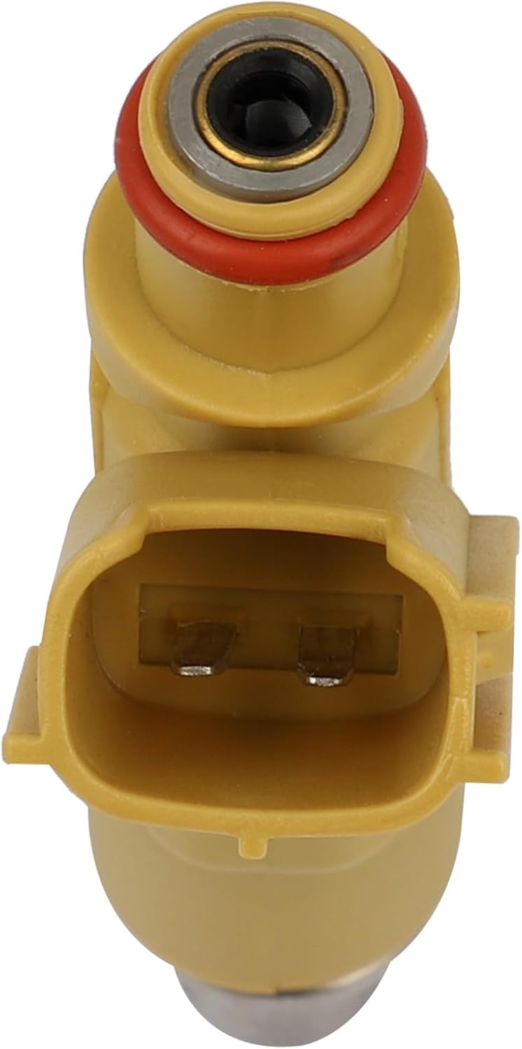 4Holes Fuel Injector 4Pcs Flow Matched Injector Replace 23250-22030 Fit For 2000-2006 2008, 2000-2005 for Celica 2door Hatchback 1.8L, Metal Composite Plastic