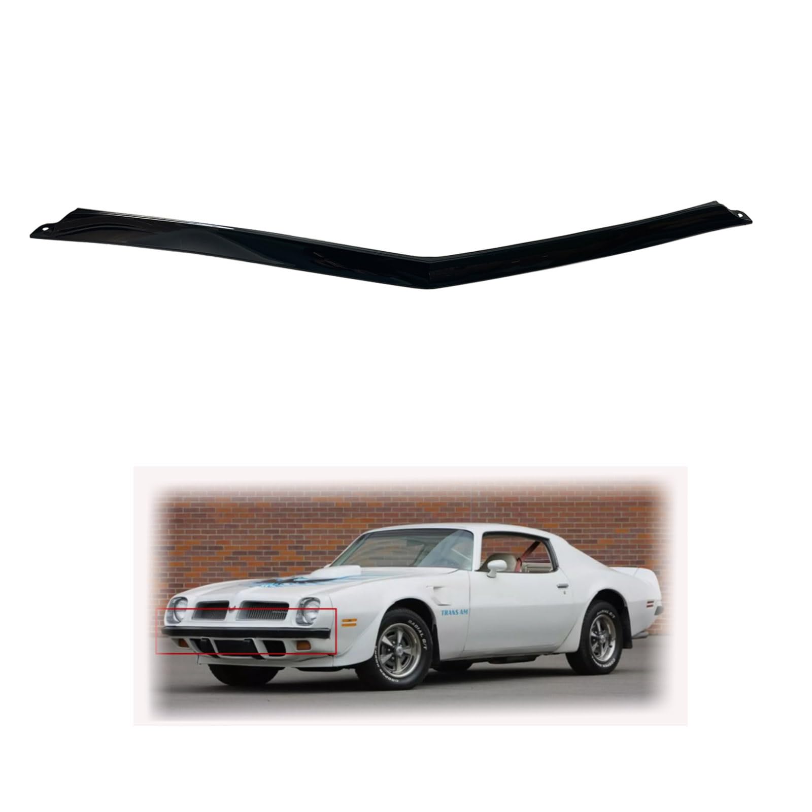 Amazon.com: Front Bumper Filler Panel Compatible with 1974 1975