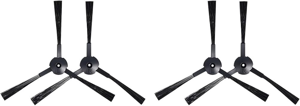 Edge Brush Parts,Compatible With ECOVACS Deebot CR130 CR120 X500 X580 KK8 CEN540 CEN250 Robotic Vacuum Cleaner Replacement Side Brush Tool2R 2L 4PCS set