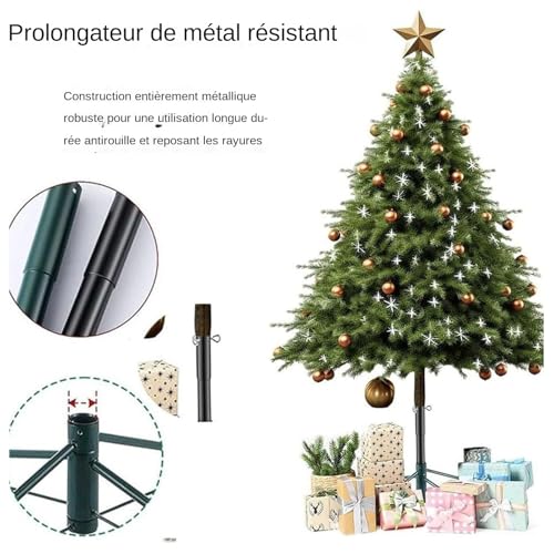 Extensor para árbol de Navidad regulable para decoraciones estacionales altas en jardín 6