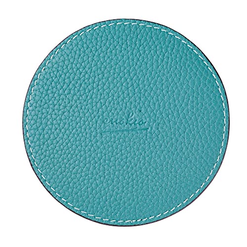 コースター 本革 おしゃれ プレミアムレザー 両面 レディース