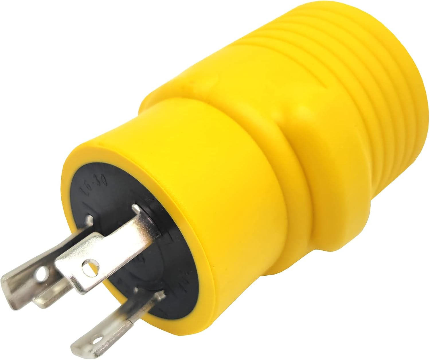 Parkworld 63272 EV Adapter NEMA L6-30P to 14-50R 1-Piece Compact Adaptor (ONLY for Tesla UMC or Other EV Charging, NOT for RV)