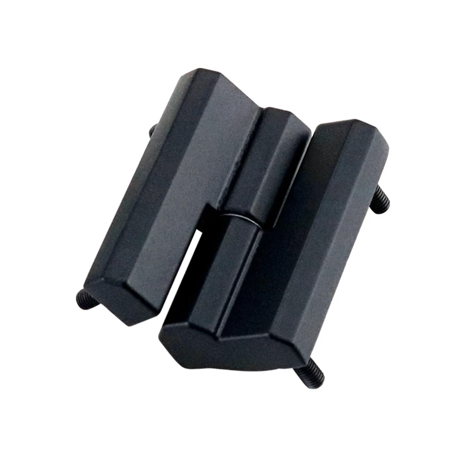 Zinc Alloy Black Detachable Hinge Industrial Machinery Equipment with Screw Embedded Hinge 1Pcs(Black Right)