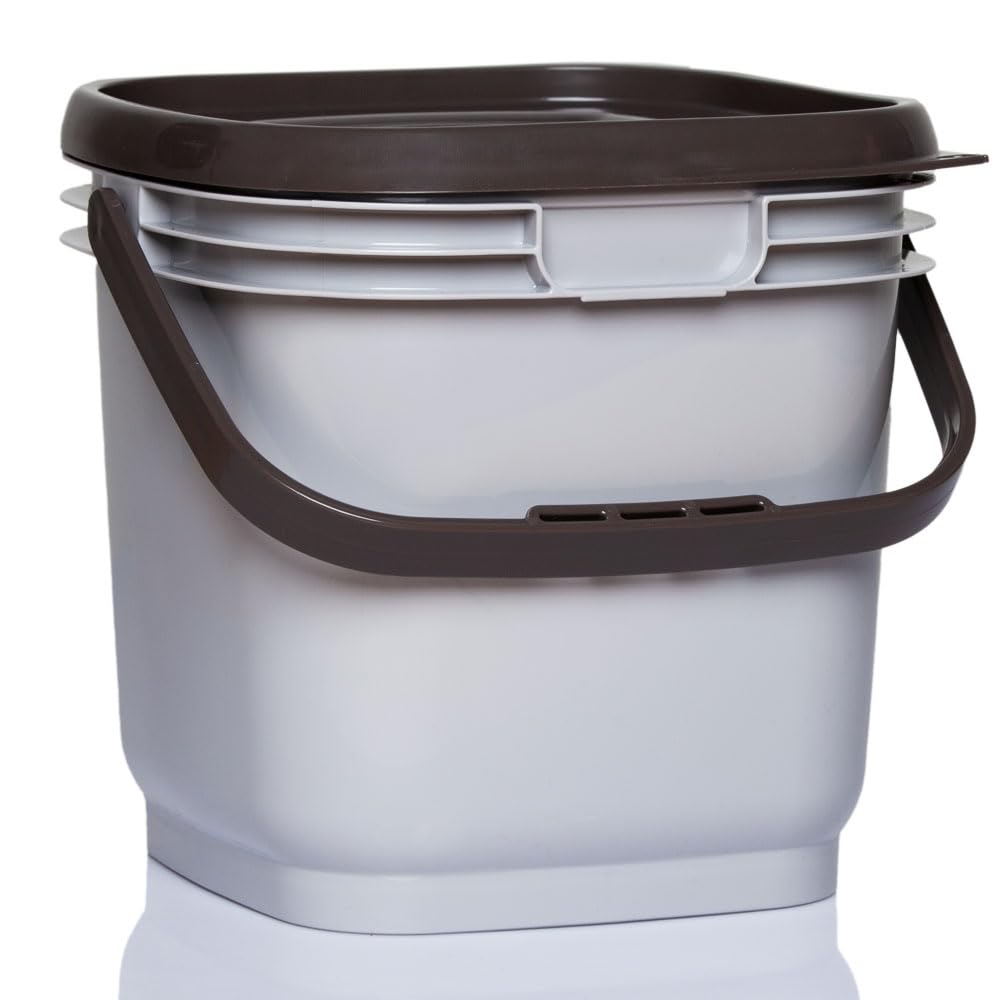 Seaux Bokashi - Kit de démarrage avec1 L EM aktiv + 1 kg de ferment Bokashi + brochure Bokashi