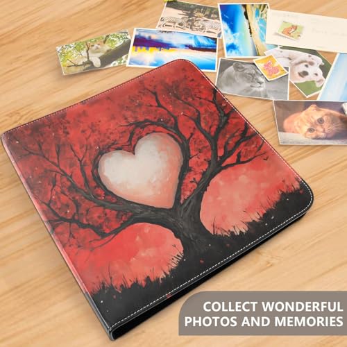 Álbum de Fotos Autoadhesivo DIY Scrapbook Album Love Tree 3 Anillos 40 Páginas 8x10 miniatura 5