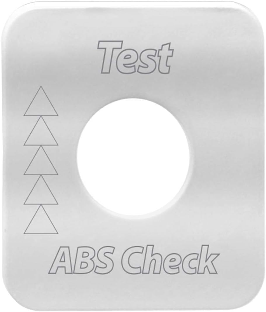 GG Grand General 68771 Stainless Steel ABS Check Switch Plate for Freightliner