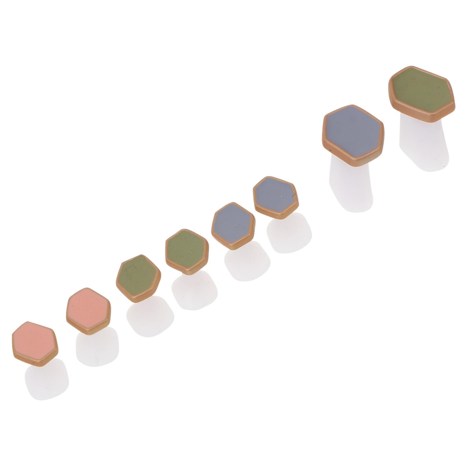 Healeved 8Pcs Silicone Protectors for Pedicures Practical Spacers Separators for Nail Art Prevents Injury for Home Salon Use Corrects Overlapping Toes