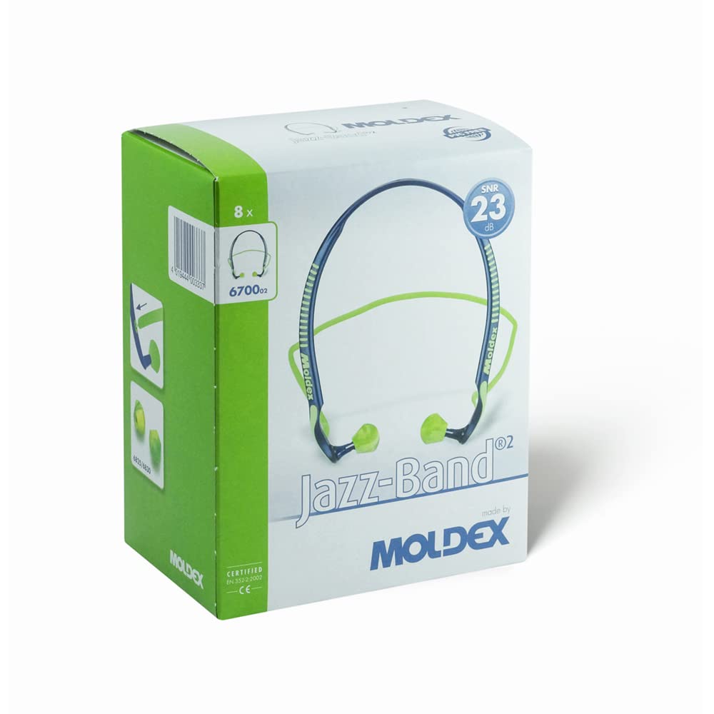 Moldex M6700 Protector Auditivo Jazz-Band (Pack de 8)