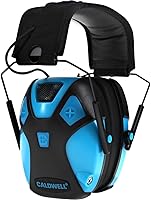 Vista 3 de Caldwell E-Max Pro Electronic Hearing Protection Earmuffs Sound Amplification, Low Profile, for Range Shooting, Hunting