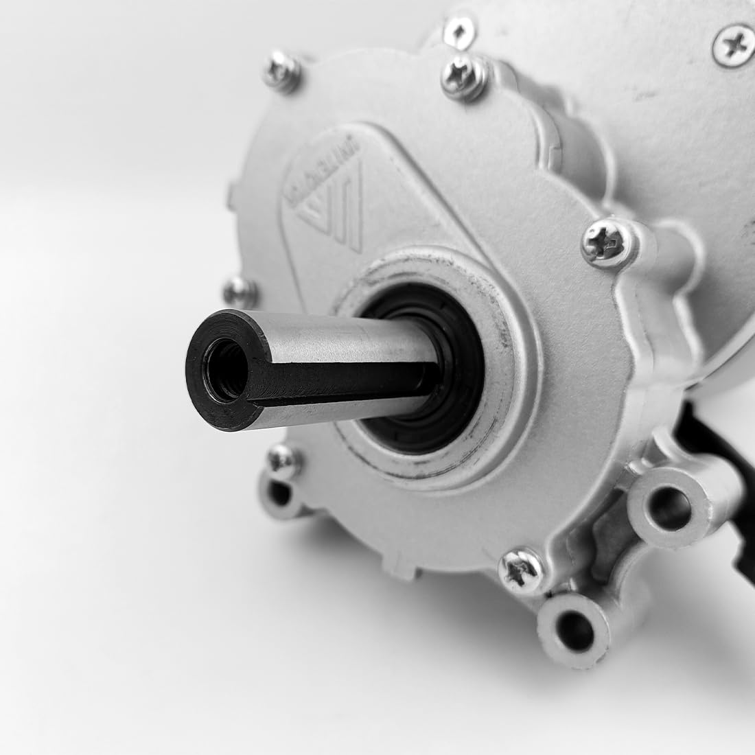 L-faster Kit de conversión de Motor de Silla de Ruedas eléctrica de Baja Velocidad de 24 V 700 W y 12 Pulgadas y 120 RPM con Controlador de Joystick