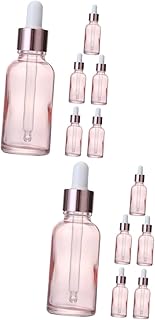 FRCOLOR 2 Juegos 2 Juegos De Botella De Aceite Esencial De Color Rosa Melocotón Botella Vacía De Aceite Esencial Contenedor De Aceite Esencial Dispensador De Aceite 6 Piezas * 2