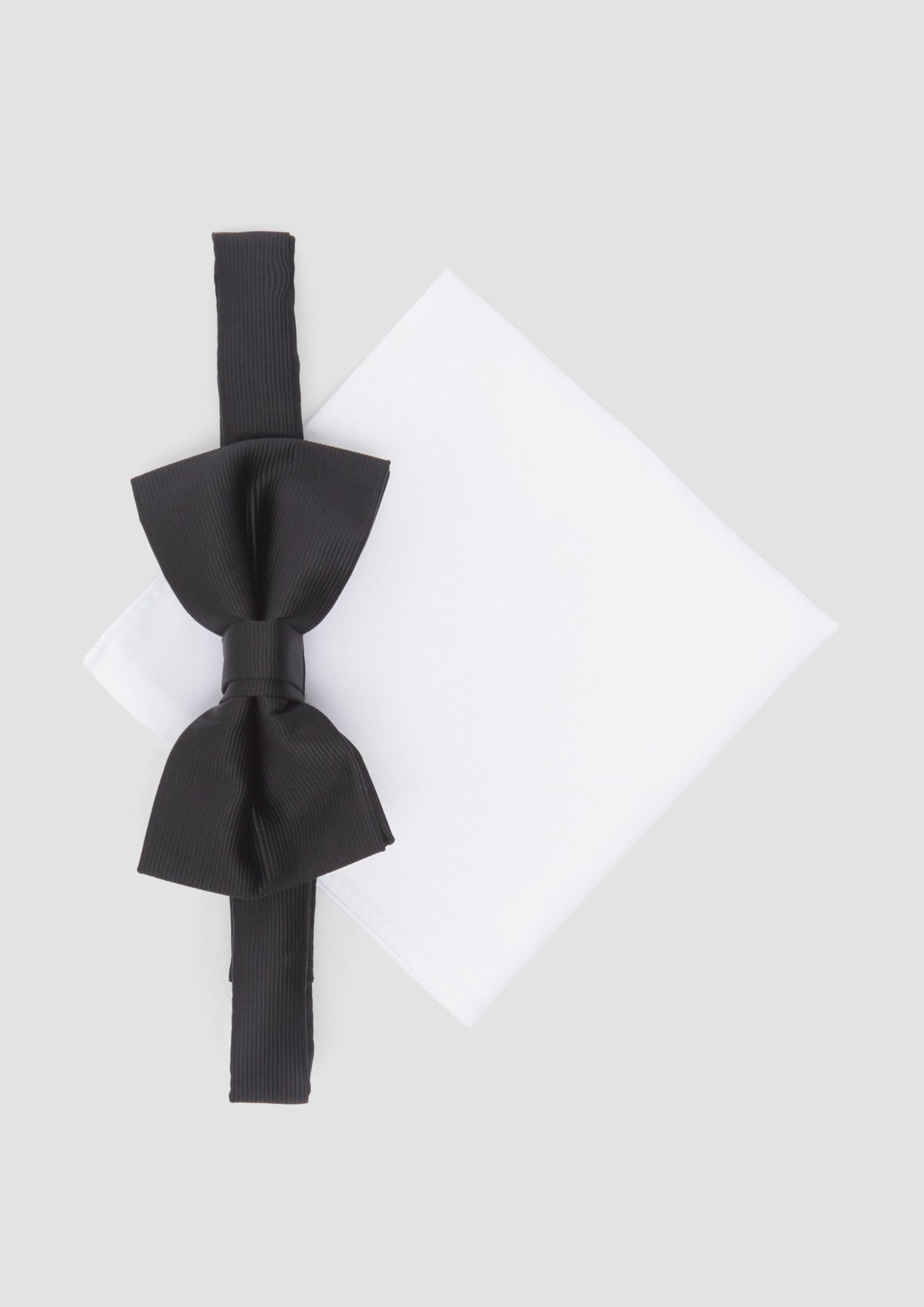 s.Oliver Elegantes Set aus Fliege und Einstecktuch
