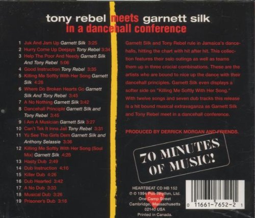 Miniatura 2 de Tony Rebel Meets Garnett Silk in a Dancehall Conference