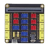 Interfaces riches : la carte d'extension est équipée de prises audio de 3,5 mm et de prises micro USB femelles, ce qui facilite la connexion de divers appareils et modules, et améliore la polyvalence et l'extensibilité du produit.