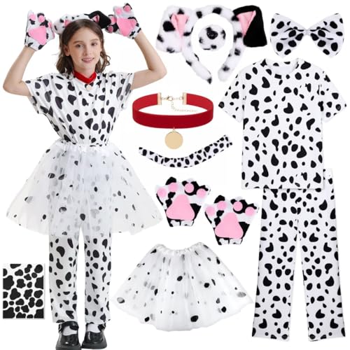 Disfraz Dalmatian para Niñas Talla L 8-10 Años miniatura 1