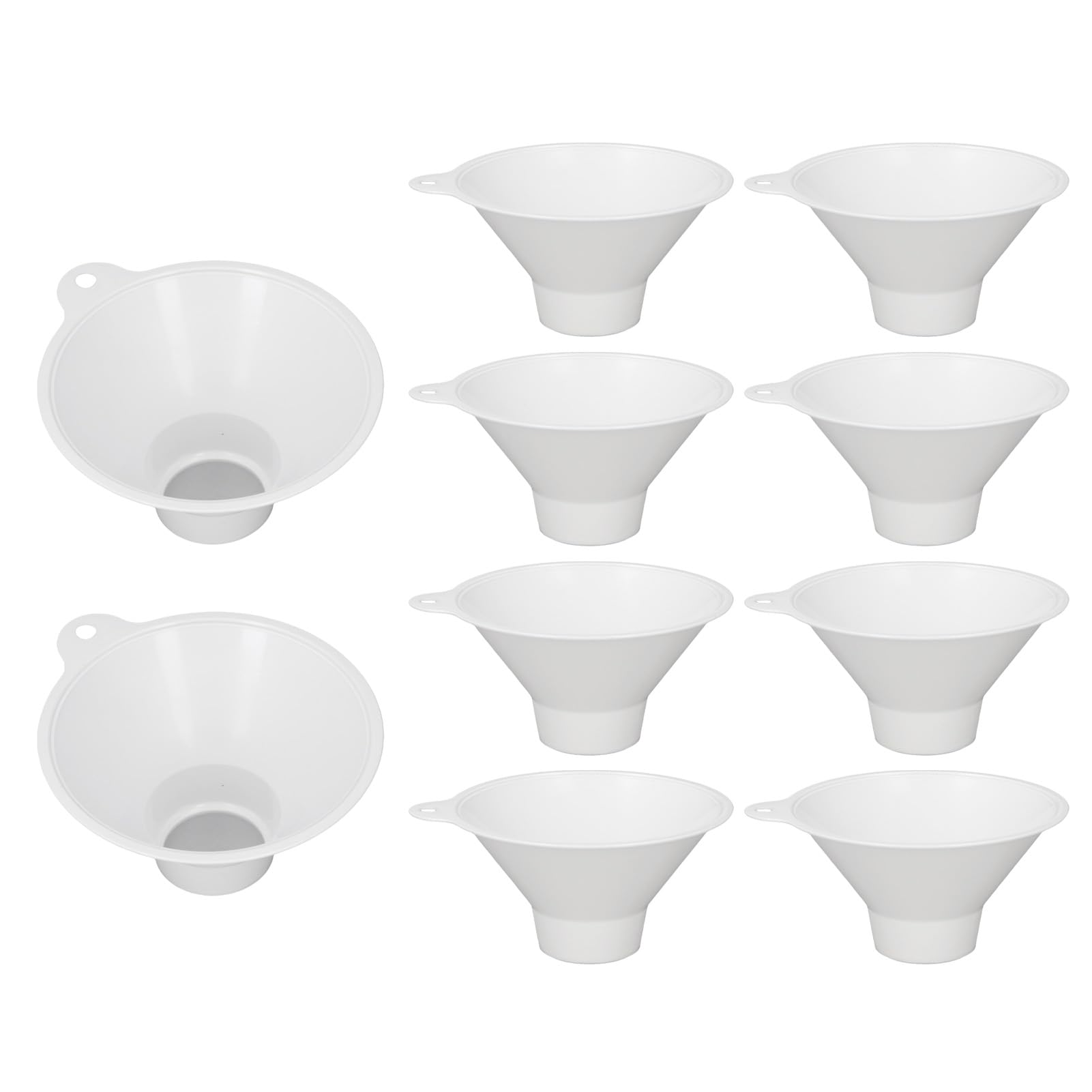 Jectse Filtre à Calculs Rénaux en Plastique pour Analyse D'urine, Paquet de 10 pour un Usage Domestique, Léger et Facile à Entonnoir pour la Collecte des Calculs