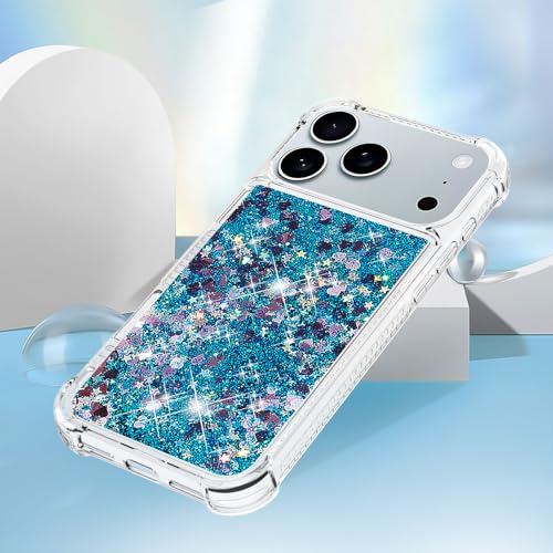 Coque silicone iPhone 2025 Pro Max transparente pailletée et antichoc