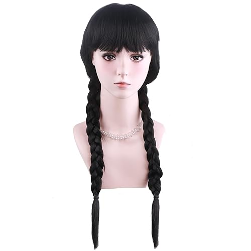 BERON Peluca rubia larga y rizada, peluca rubia dorada con flequillo, peluca larga rubia para mujer, peluca sintética rubia dorada para fiesta