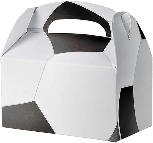 Miniatura 2 de The Dreidel Company Cajas de golosinas deportivas, caja de regalo para niños, regalos de fiesta de cumpleaños, bodas, baby shower, caja de 6.25 x