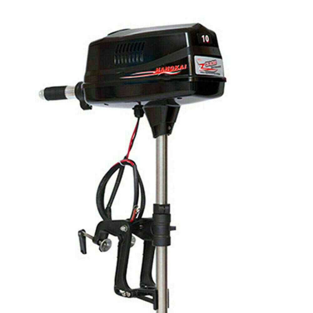 TFCFL Outboard Motor Boat Engine, 4/5/4/8/10HP 1000W/1200W/2200W,Electric Outboard Motor Marine