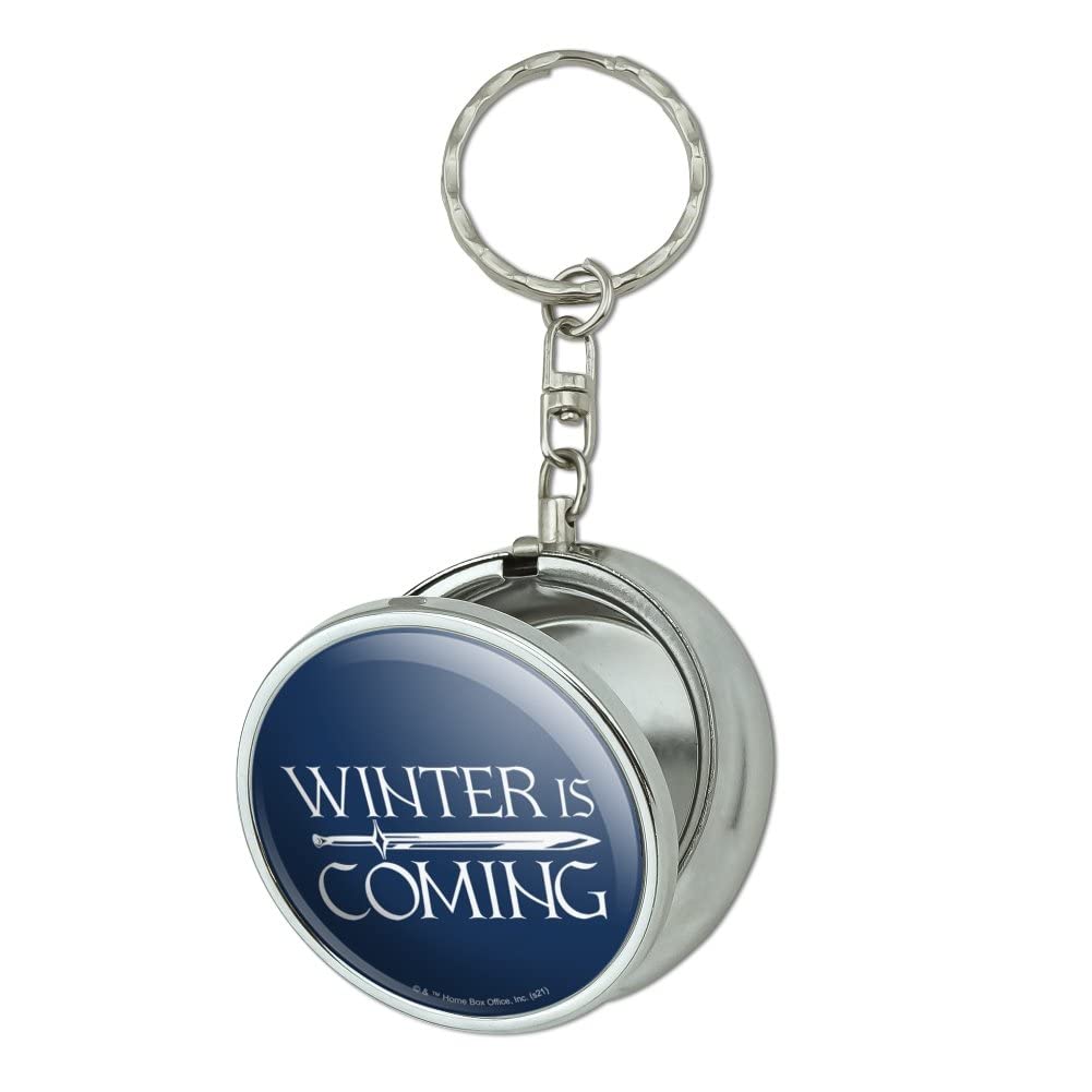 Buy Game of Thrones Winter is Coming Portable Travel Size Pocket Purse  Ashtray Keychain with Cigarette Holder Online at Low Prices in India