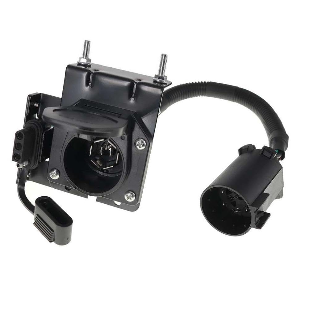 Adattatore per Cablaggio del rimorchio Prese Standard USA a 4 Pin e Spina a 7 Pin compatibili con rimorchi con connettori Diversi