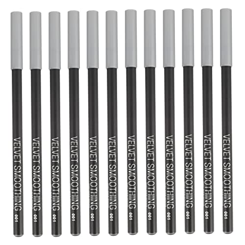 Healeved 12Piezas Paquete De Lápices Delineadores De Ojos Negras De Sudor Para Maquillaje De Ojos Femenino Bolígrafos De Ocular Perfectos Para Looks
