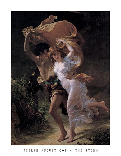 HUNTINGTON GRAPHICS The Storm by Pierre-Auguste Cot - Art Print/Poster 11x14 inches