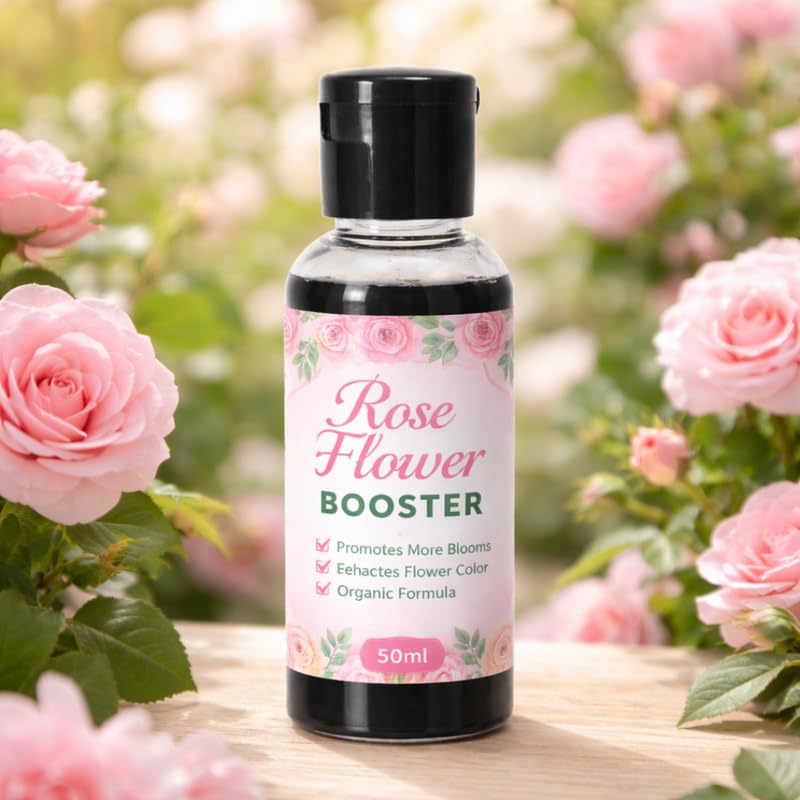 Rose Flower Growth Support Liquid | Helps Promote Long Lasting & Bright Flowers (50ml) - Pack of 1-image-29