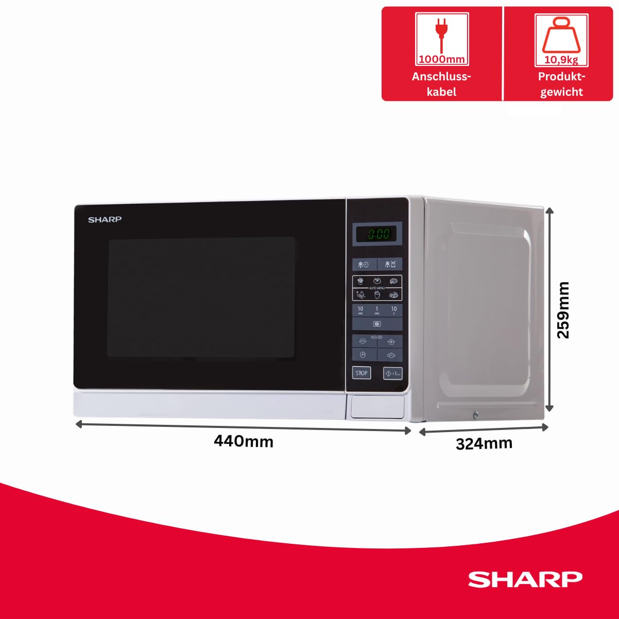 Sharp Electronics R242INW Mikrowellengerät