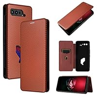 Amazon.co.jp: Pelanty for Asus ROG Phone 5 ケース 手帳型 炭素繊維