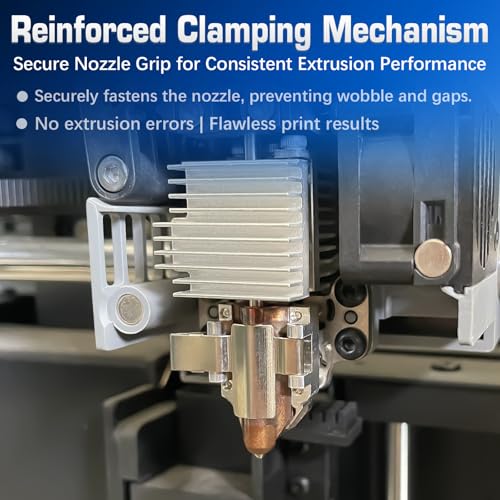 Image of Original for Flashforge AD5X Hotend Heating Assembly Kit Includes Heating Wire, thermistor Temperature Sensor Element, Metal Heating Base+Fixing clamp+4 Fixing Screws. for Flashforge 3D Printer Parts