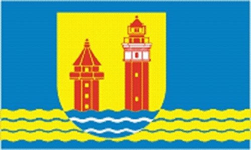 U24 Fahne Dahme – 90 X 150 Cm, 100 % Polyester, Wetterfest Mit Metallösen