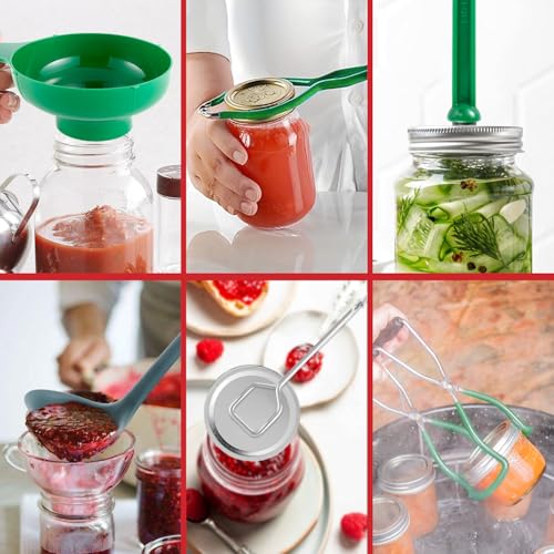 Canning Pot, 21.5QT Water Bath Canning Pot with Rack and Lid - Image 4