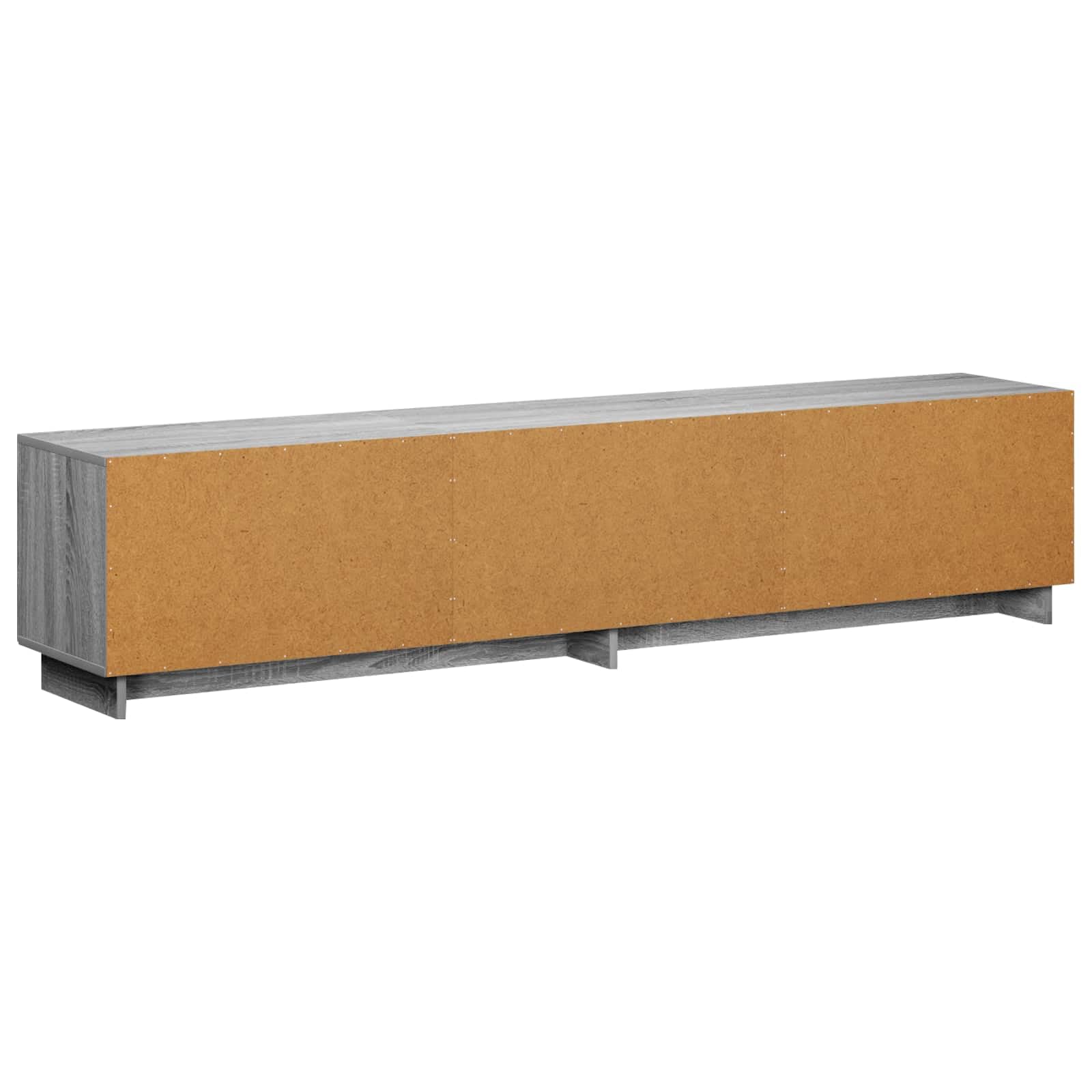 vidaXL Supporto TV 179.5 x 34.5 x 40 cm Sonoma grigio