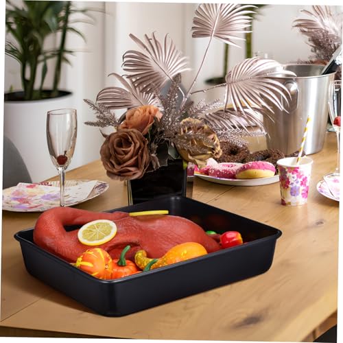 Plaques de cuisson inox lot de 2 pour gâteaux et biscuits - 4