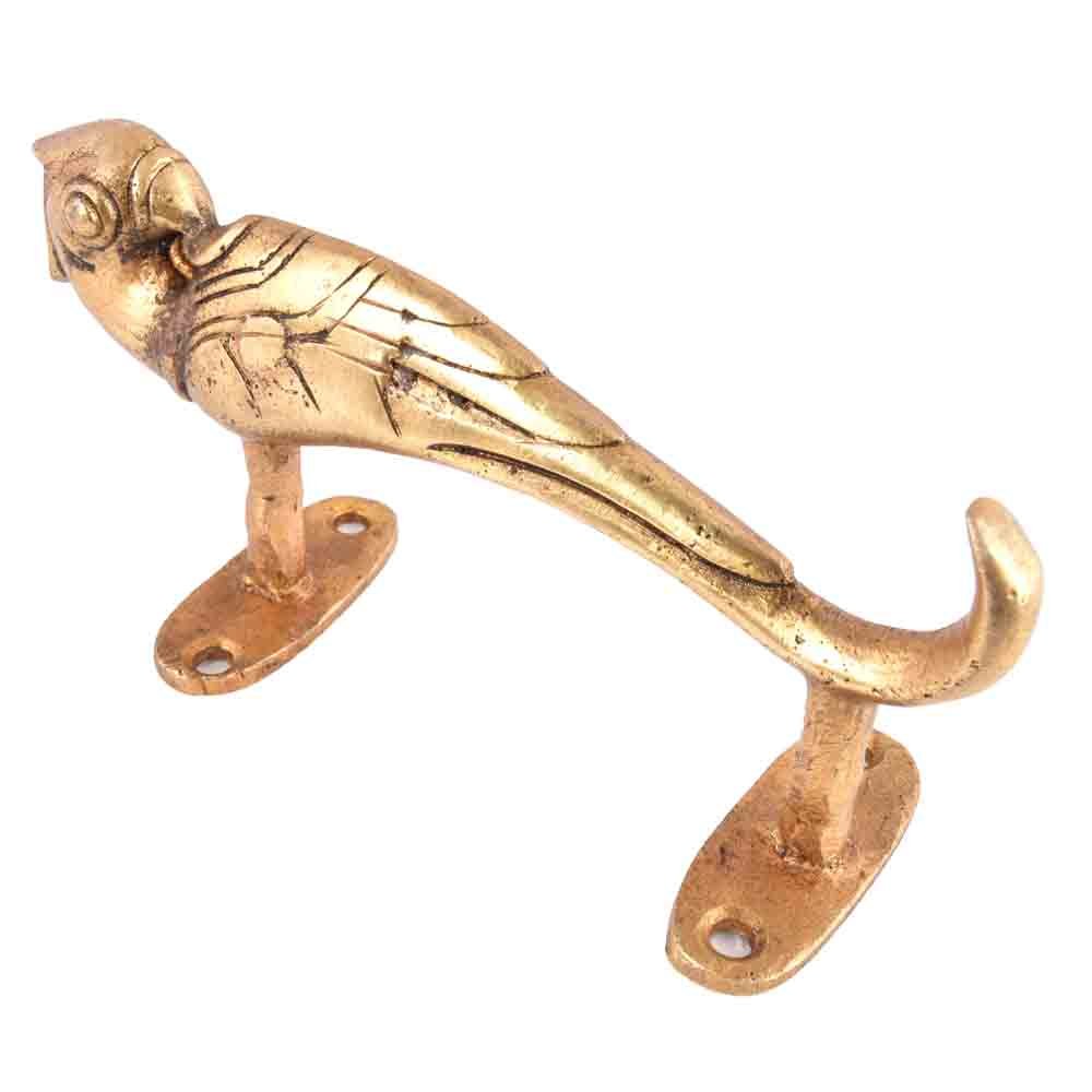 Indian-Shelf 1 Pack Parrot Brass Cabinet Handles Unique Door Handle Interior Vintage Gold Decorative Drawer Pulls Luxurious (B083ZF468K) Amazon Price History, Amazon Price Tracker