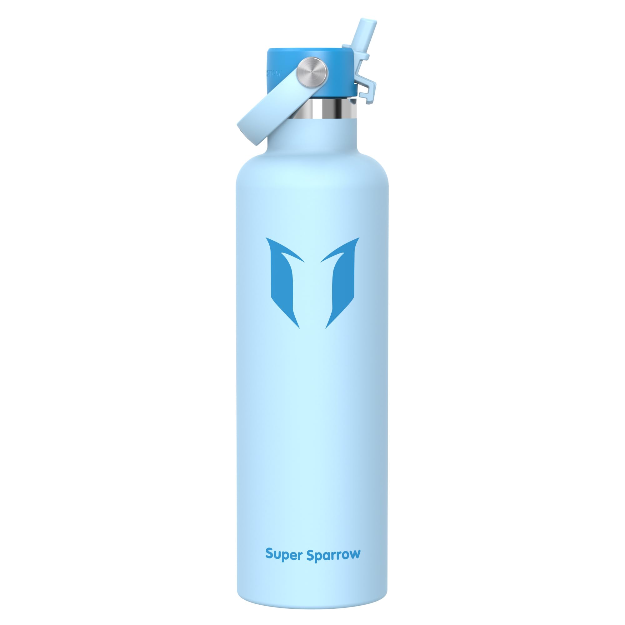 Super Sparrow Botella Agua Acero Inoxidable - Botella Termica - 350ml, 500ml, 750ml, 1L, 1.2L - Termo Sin BPA, Botella Agua Niños, para Deporte, Viaje, Escuela, Exterior, Oficina, Hogar — view 74
