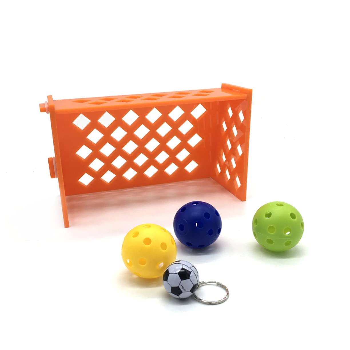 Mipcase 3stücke Mini Fußballplatz Papageien Spielzeug Intelligentes Trainingsspielzeug Für Vögel Fördert Bewegung Und Geistige Entwicklung Geeignet Für Papageien Und Ähnliche