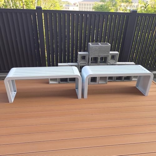 Banc d'extérieur résistant aux intempéries et banc de terrasse - 2
