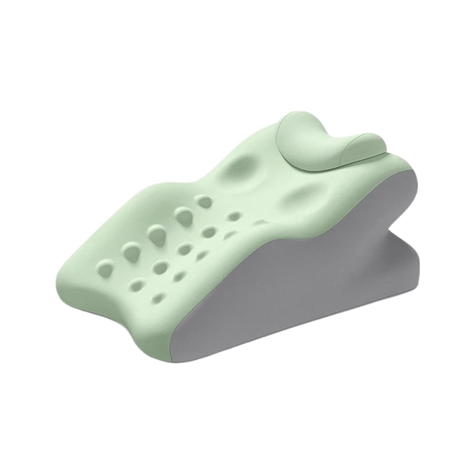 Almohada ergonómica de espuma viscoelástica para dormir, funda lavable, cojín de apoyo de espalda para adultos, dormir de lado, sentado, ronquido, leer, comodidad en las piernas
