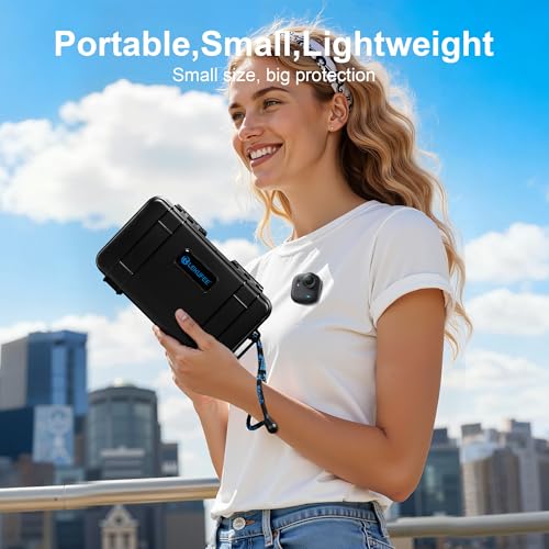 Lekufee Travel Waterproof Hard Case for Insta360 GO Ultra, Standard Bundle, Creator Bundle, and other Accessories(Case & Bag Only) by Lekufee - Image 9