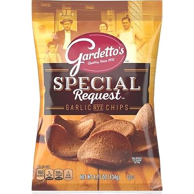 Gardetto's Snack Party Mix, Roasted Garlic Rye Chips, Snack Bag, 4.75 oz