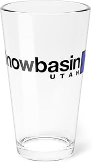 Snowbasin - Utah - Pint Glass - 16oz