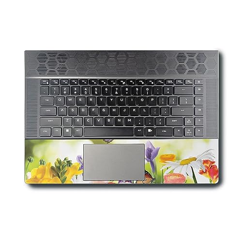 Image of MightySkins Skin Compatible with Alienware X16 R1 (2023) Full Wrap Kit - Butterfly Hangout | Protective, Durable, and Unique Vinyl Decal wrap Cover | Easy to Apply & Change Styles | Made in The USA