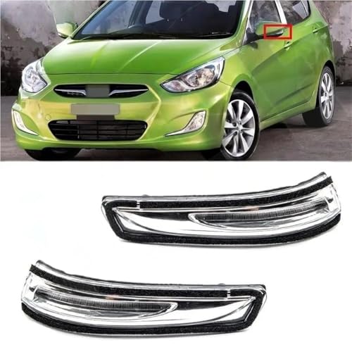 Luz intermitente espejo retrovisor Accent 11-17 lámpara de giro impermeable 3