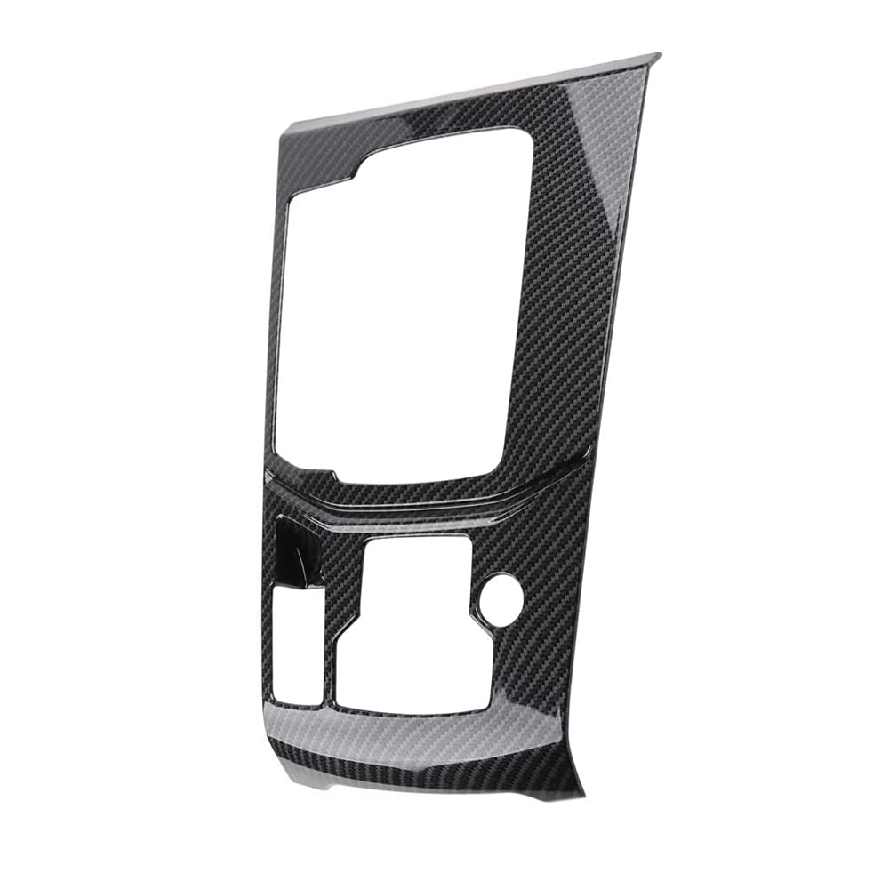 Schalttafel Verkleidung Abdeckung Rahmen, Riloer Kohlefaser Auto ABS Schaltknauf Konsole Verkleidung Rahmenabdeckung für M-AZDA CX5 2017-2022, kratzfest verschleißfest