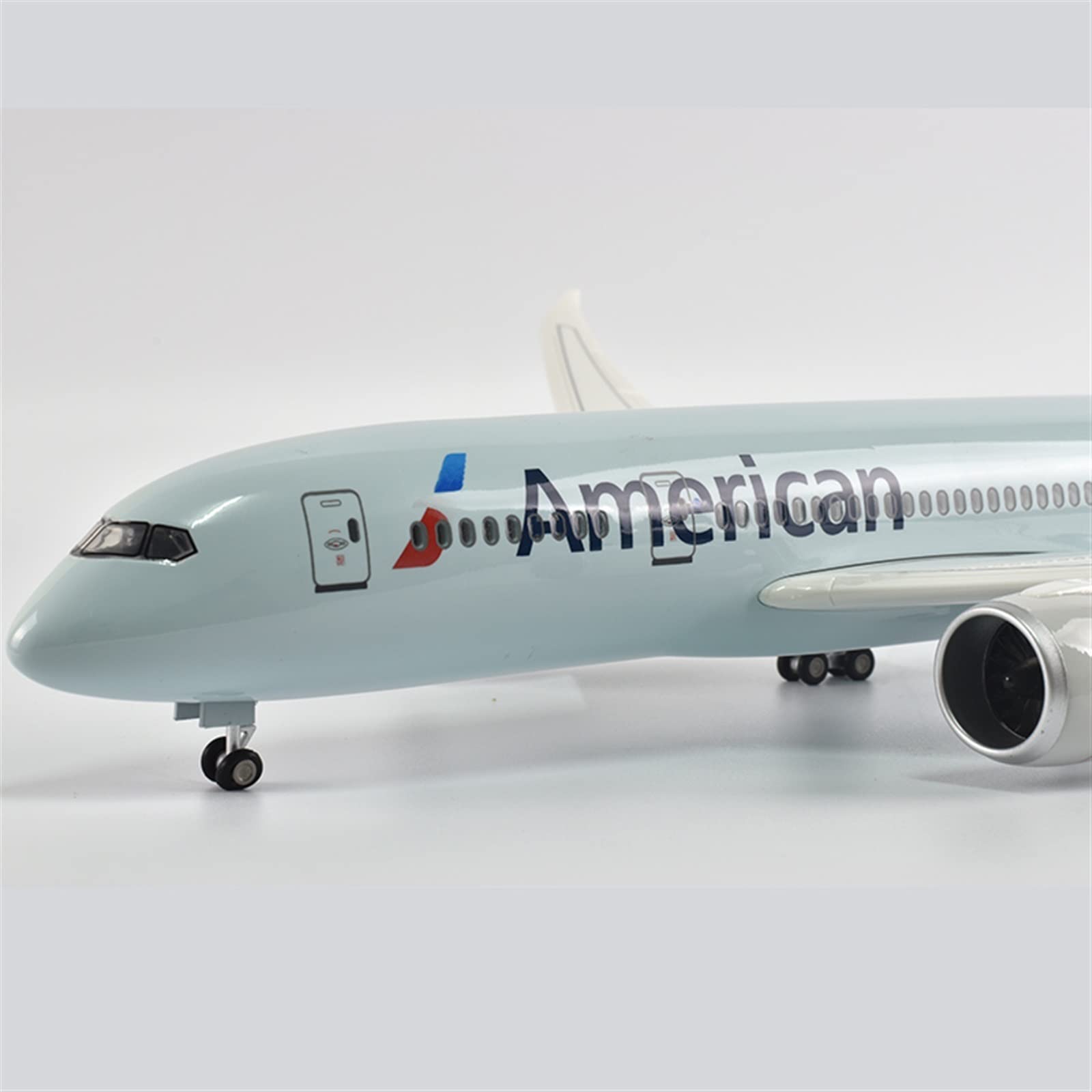 Aerei Modello su Piccola Scala 43 cm Americani per 787 Kit di Costruzione di Modelli di Simulazione in Resina pressofusa in Scala 1/144 (Senza Luce)