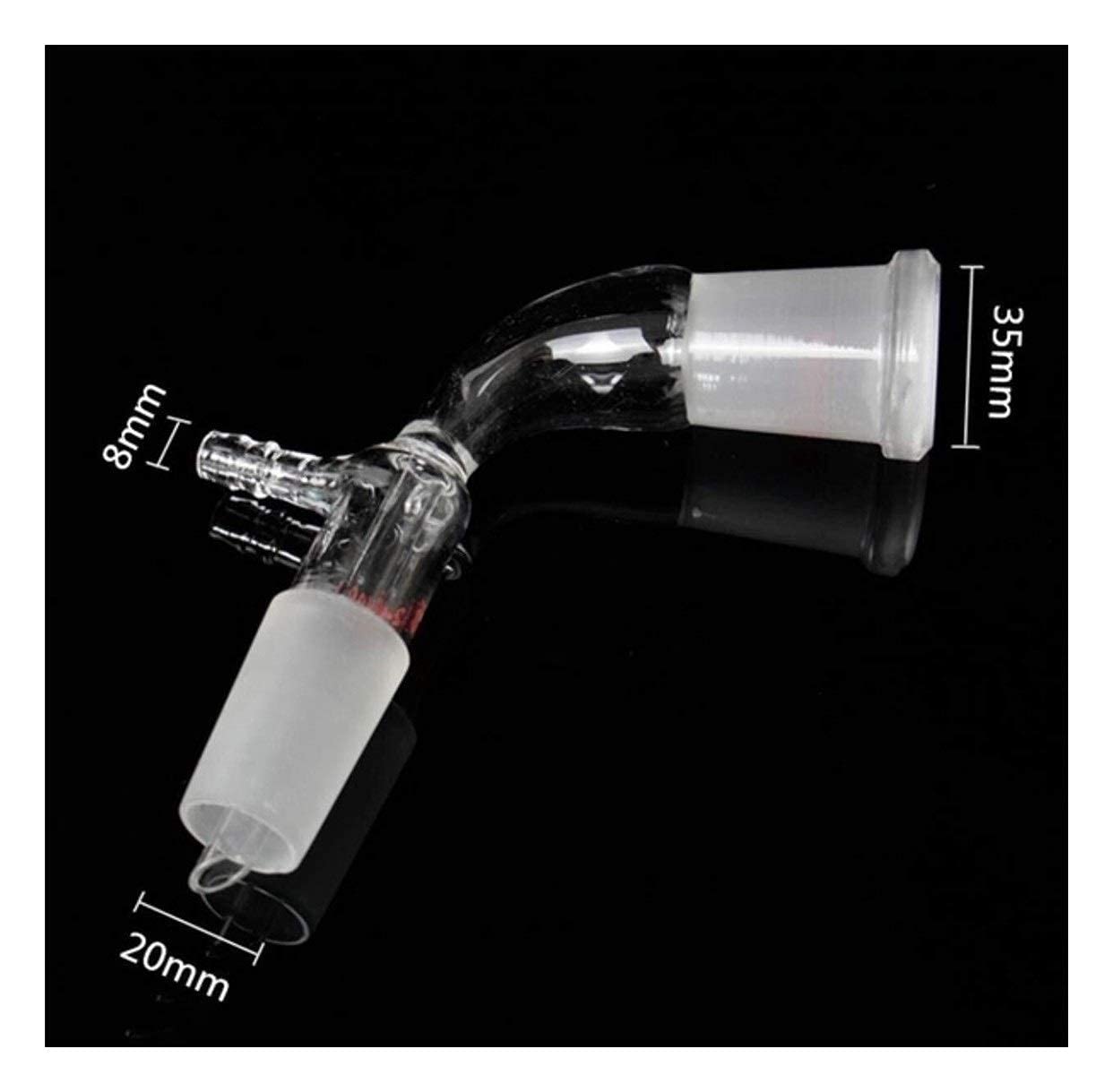 1000 ml 13 Pezzi apparecchio per distillazione del Vetro Kit di vetreria per Laboratorio Chimico, Filtro dell'Acqua Kit di vetreria per distillatore Chimico purificatore d'Acqua, Attrezzatura per di